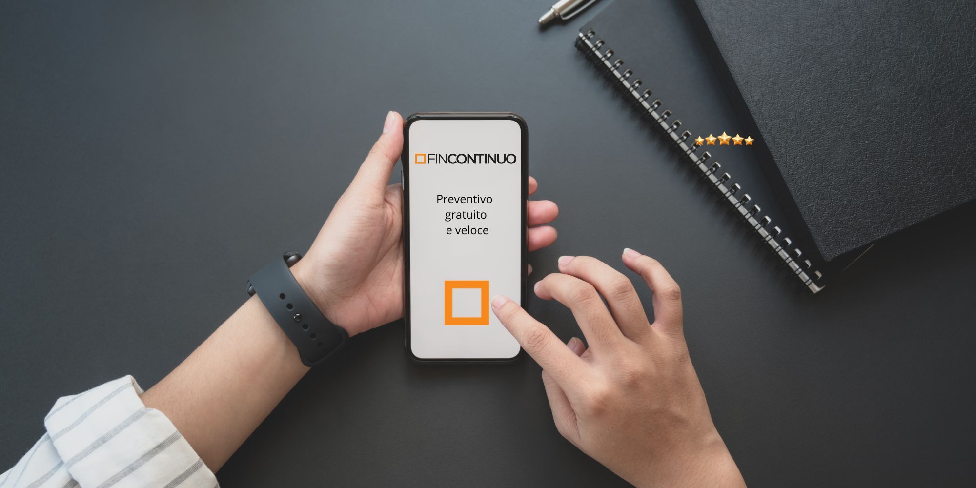 Smartphone richiesta cessione del quinto